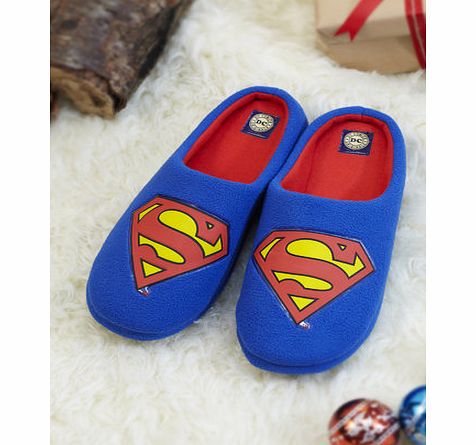 Bhs Mens Superman slippers, blue 8272681483