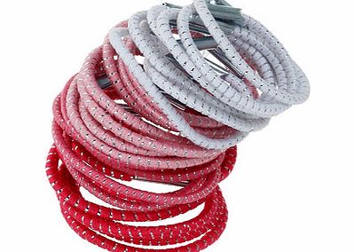 Bhs Mini Pink Hair Bobbles, multi pink 12172176691