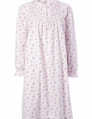Bhs Multi Woven Floral Traditional Nightdress, multi