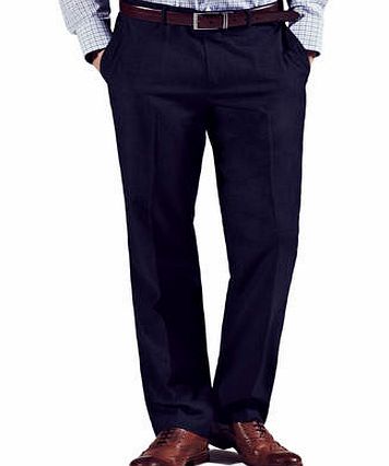 Navy Grid Check Suit Trousers, Blue BR64T10ENVY