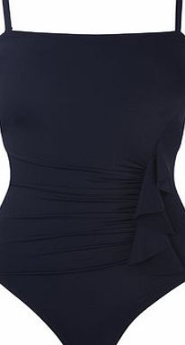 Bhs Navy Tummy Control Swimsuit, navy 279390249