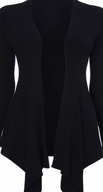 Bhs Navy Waterfall Cardigan, navy 587360249