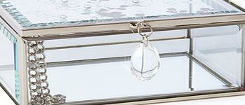 Bhs New silver bud trinket box, silver 30923670430