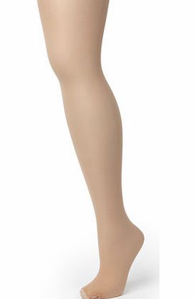 Bhs Nude Premium 7 Denier Open Toe Tights, nude