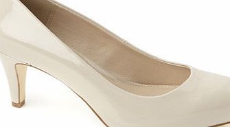 Bhs Nude Twin Seam Toe Court Shoes, nude 2845383150