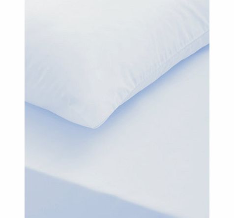Bhs Pale blue egyptian cotton housewife pillowcase,