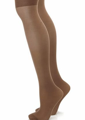 Bhs Paola 2 Pack Energising Light Support Tights,
