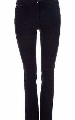 Bhs Petite Black Ponte Trouser, black 12035118513