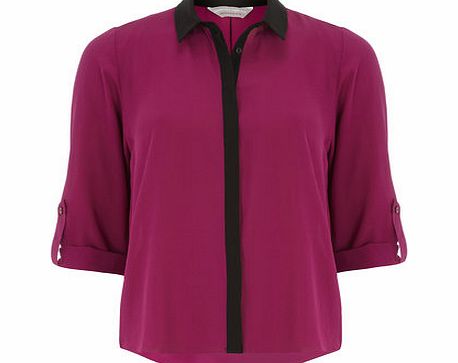 Petite Colour Block Shirt, pink 19126840528
