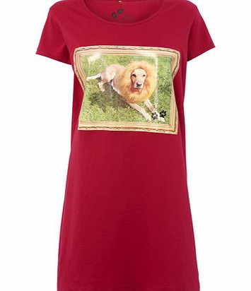 Bhs Pink Pets Dressed Up As.....Sleep T, red 732773874