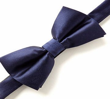 Bhs Plain Navy Bow Tie, Blue BR66T01ENVY
