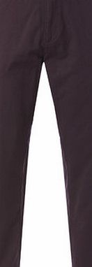 Bhs Plum Slim Fit Chinos, Red BR58T02FRED