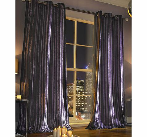 Bhs Purple Kylie Minogue Iliana eyelet curtains,