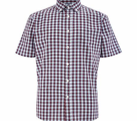 Bhs Red Checked Shirt, Red BR51C01FRED