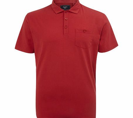 Bhs Red Jersey Polo Shirt, Red BR52J01GRED