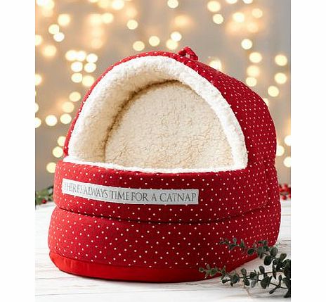 Bhs Red star print cat house, red 8275893874
