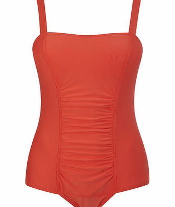 Bhs Red Tummy Control Swimsuit, red 209550007