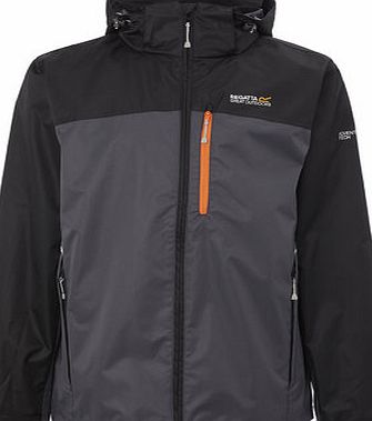 Bhs Regatta Black Waterproof Jacket, Black BR56R03GBLK