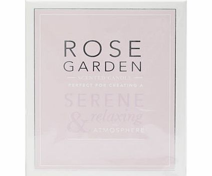 Rose garden boxed candle, pink 30921170528