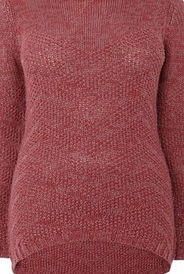 Bhs Rose Slub Aztec Jumper, rose 586553257