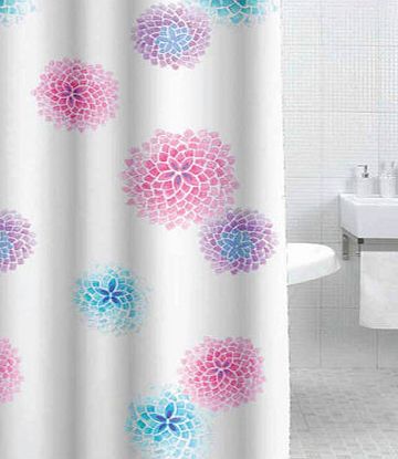 Bhs Sabichi ink blossom shower curtain, multi