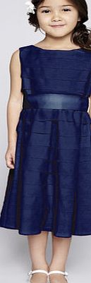 Bhs Scarlett Navy Flower Girl Dress, navy 6505100249