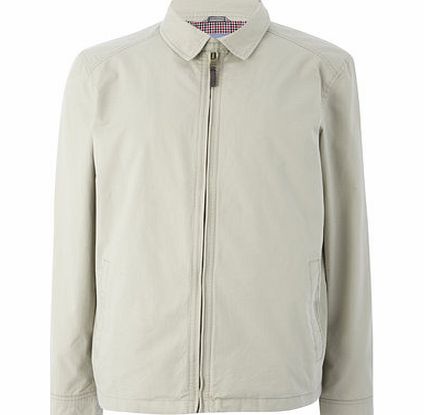 Bhs Shirt Collar Harrington Jacket, Cream BR56D02GNAT
