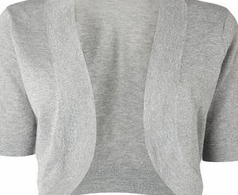 Bhs Silver Bow Back Glitter Bolero, silver 588170430