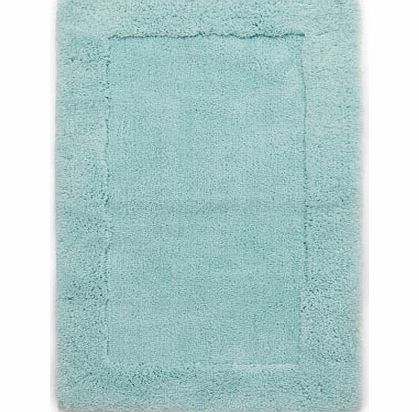 Bhs Soft turquoise premium Easycare bath mat, light