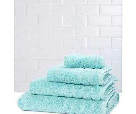 Bhs Soft turquoise Ultimate towel range, soft