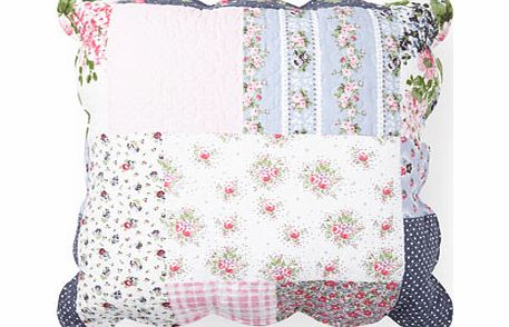 Strawberry patchwork cushion, multi 1854169530