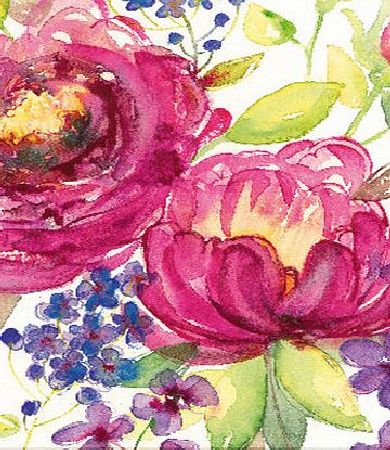 Bhs Studio Collection Pink Peony Posy canvas print