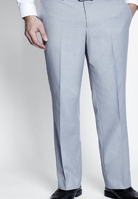 Bhs Tailored Silver 3 Piece Suit Trousers, Grey
