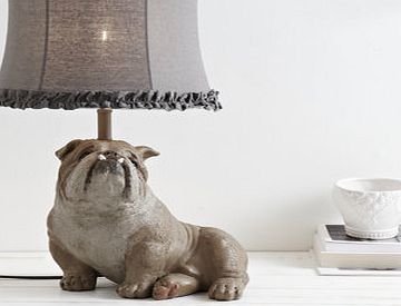 Taupe Simon Bulldog Table Lamp, taupe 39700181711