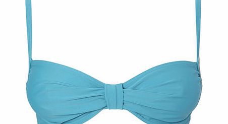 Bhs Teal Great Value Underwired Bikini Top, Teal