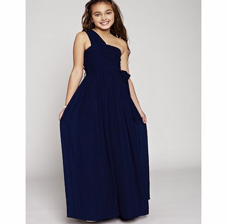 Bhs Teen Navy One Shoulder Dress, navy 6505260249