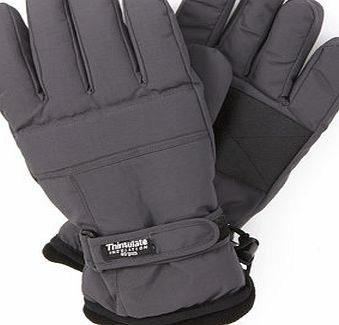 Bhs Thinsulate Ski Gloves, Grey BR63G16FGRY