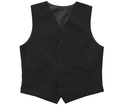 bhs Tokyo black fashion fit waistcoat