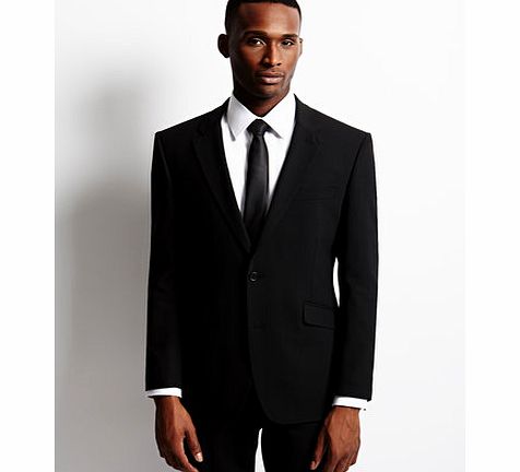 Tom English Black Design Suit Jacket, Black