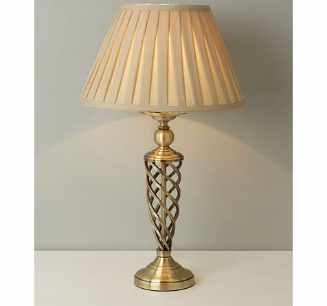Torchiere Table Lamp, antique brass 9784374473