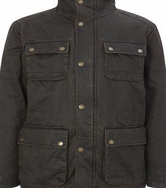 Bhs Trait Mock Leather 4 Pocket Jacket, Brown