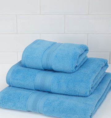 Bhs Turquoise Egyptian Cotton Zero Twist Towels,