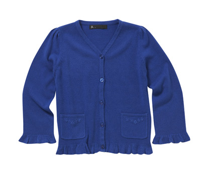 bhs V neck embroidered soft touch cardigan