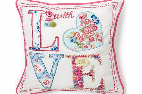 Bhs Vintage mini love cushion, pink 1880260528