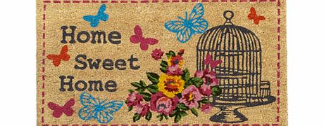 Vintage style home sweet home birdcage