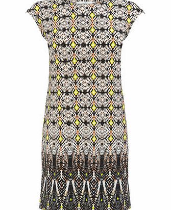 Bhs Wallis Yellow Zip Petite Dress, yellow 12026802383