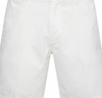 Bhs White Chino Shorts, White BR57H01GWHT