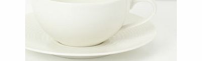 White Gordon Ramsay maze breakfast cup  saucer