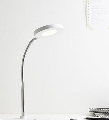 Bhs White Nico Desk Lamp, white 9797170001