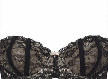 Bhs Womens Black Lace Underwired Bra, black 2304718513